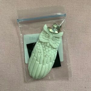 Bone Owl Pendant